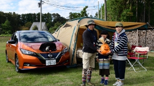 with EVキャンプ開催