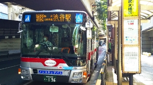 実質再エネ電力をバス停に