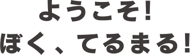 ようこそ!ぼく、てるまる!