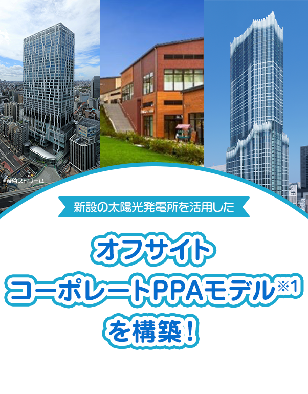 オフサイトコーポレートPPAモデルを構築